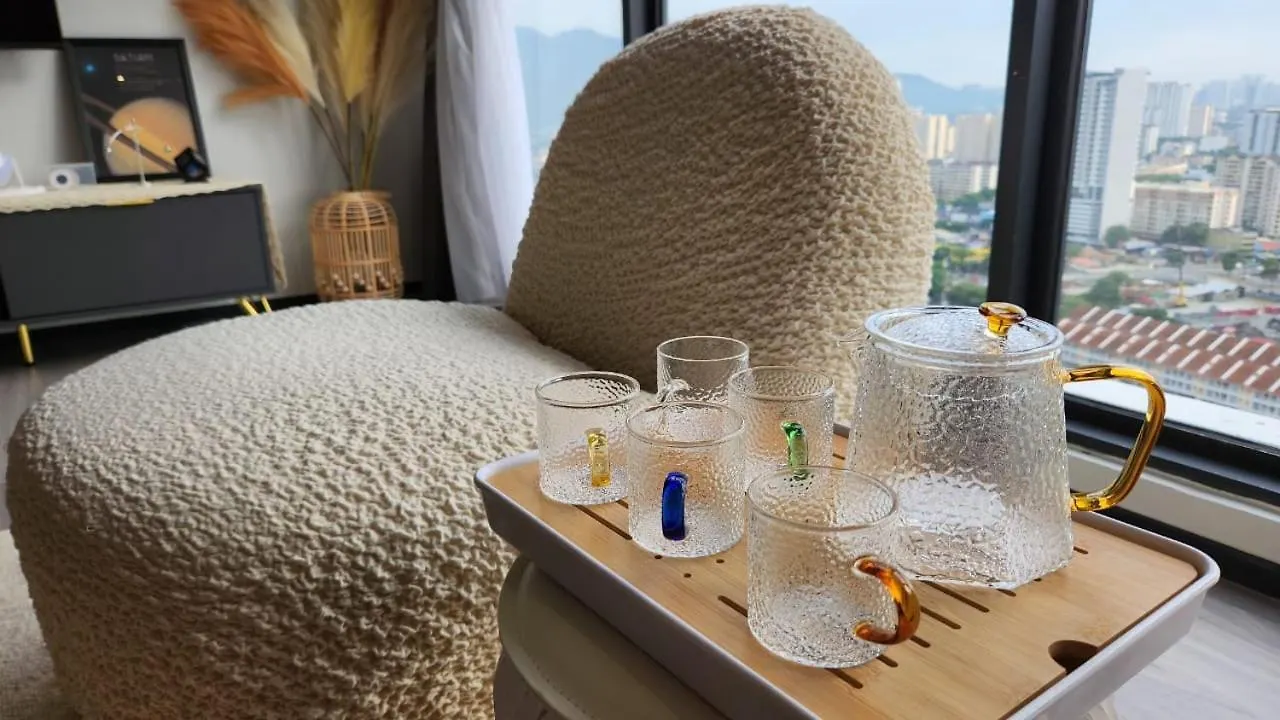 Penang Georgetown 3Br2Cpgf The Martian #Tvbox Apartment Jelutong